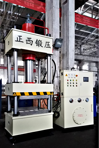 江蘇徐州客戶定制的160噸四柱液壓機，由液壓機供應商成都正西液壓機圓滿交貨，祝賀！